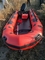 Fast Inflation Red Color Water Rescue Boats 3.8 Meter For Fire Station supplier
